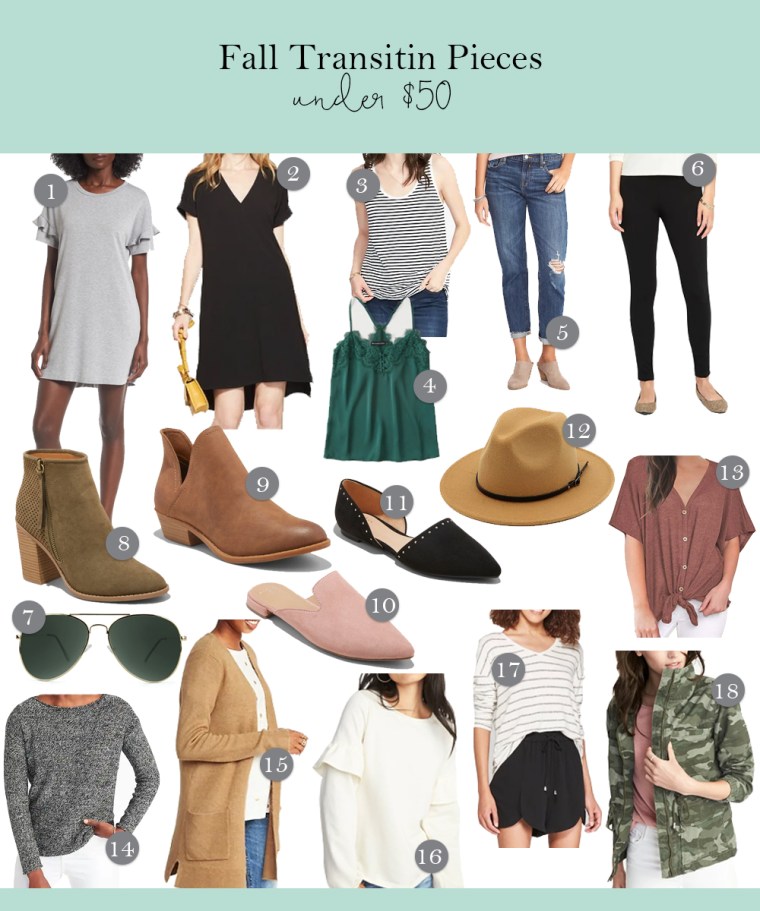 Fall Transition Collage