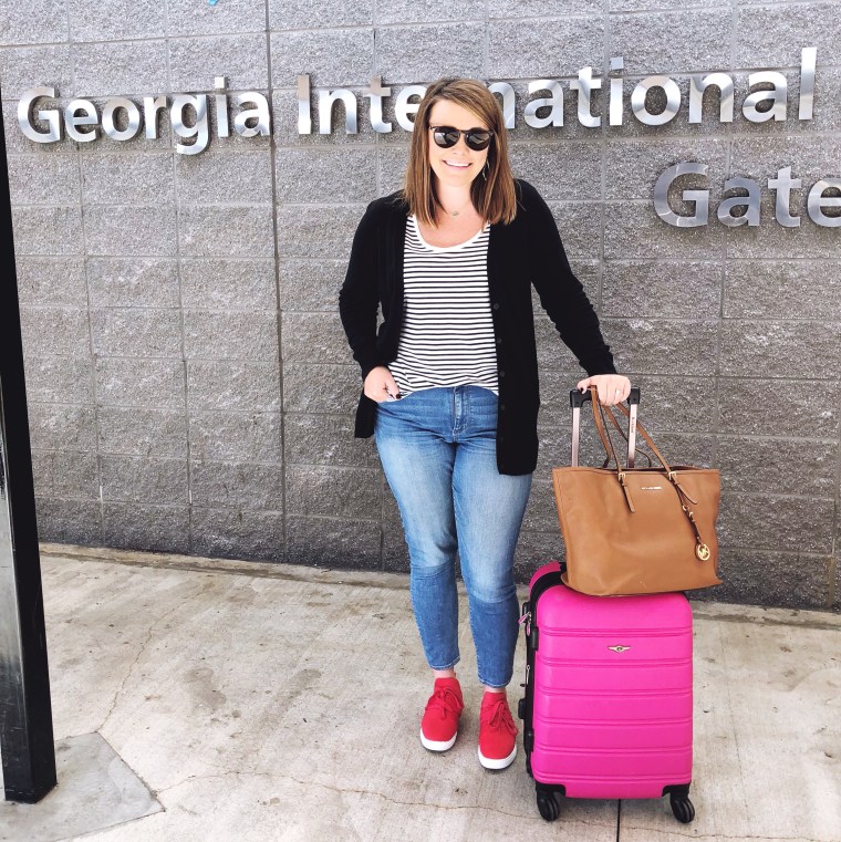 Travel Outfit at Atlanta Airport