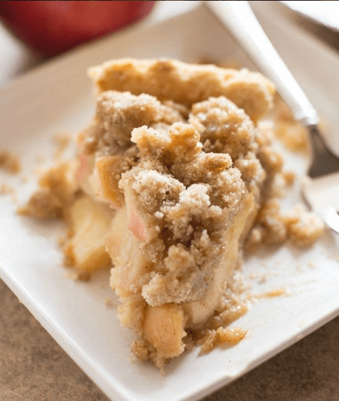 Apple Crumble Pie
